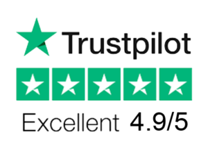 Trustpilot Excellent 4.9 out of 5
